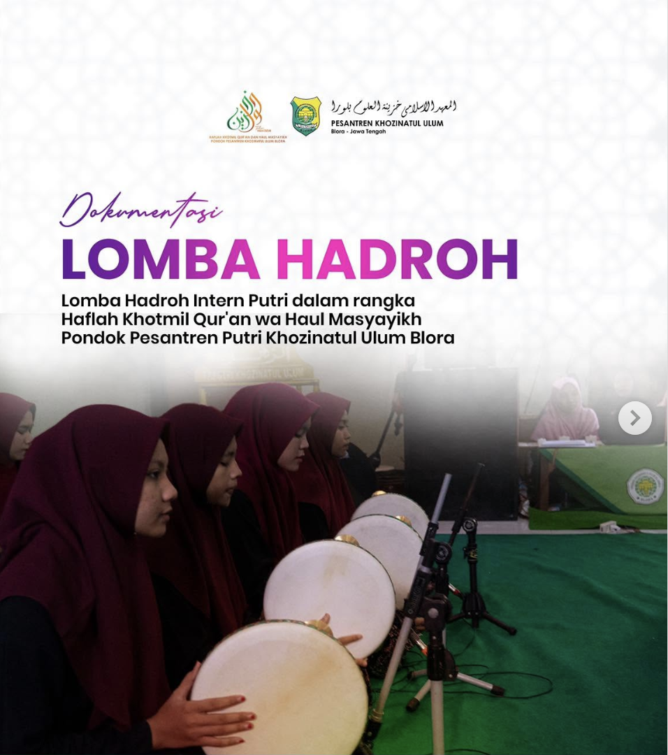 Juara Satu Lomba Hadroh Internasional